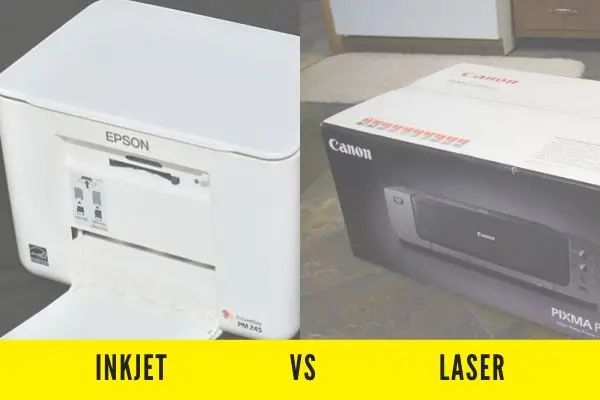 Inkjet vs Laser